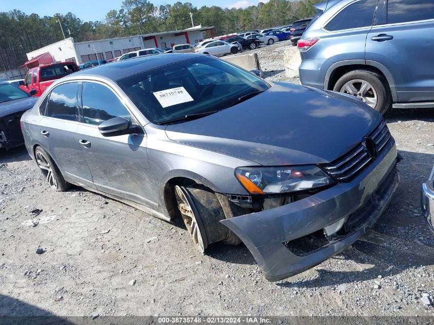 2014 VOLKSWAGEN PASSAT 2.0L TDI SEL PREMIUM