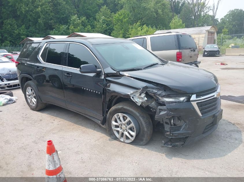 2022 CHEVROLET TRAVERSE FWD LS