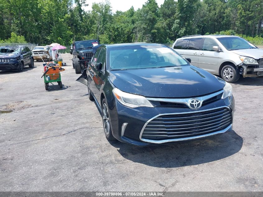 2016 TOYOTA AVALON XLE