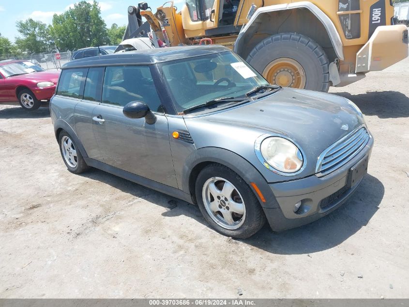 2010 MINI COOPER CLUBMAN BASE (M6)