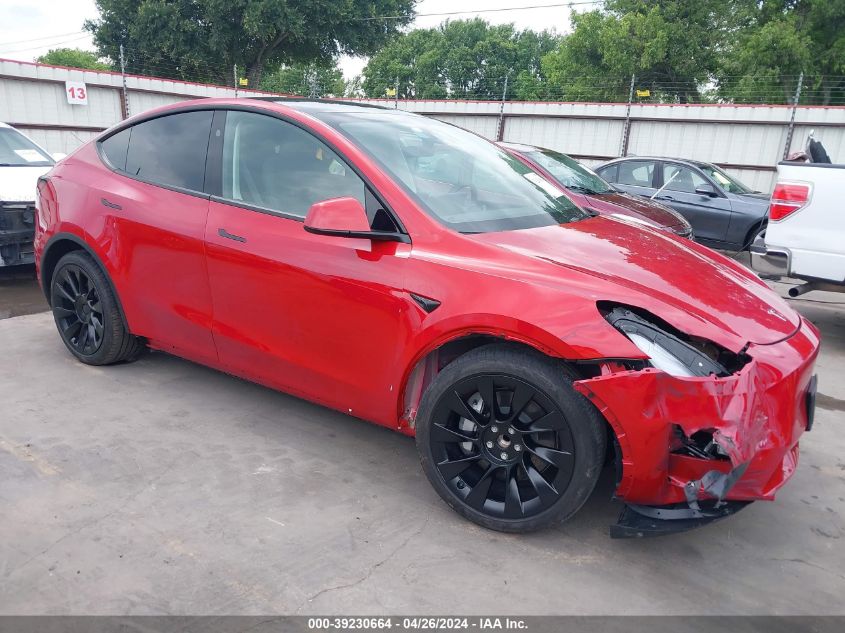 2023 TESLA MODEL Y AWD/LONG RANGE DUAL MOTOR ALL-WHEEL DRIVE