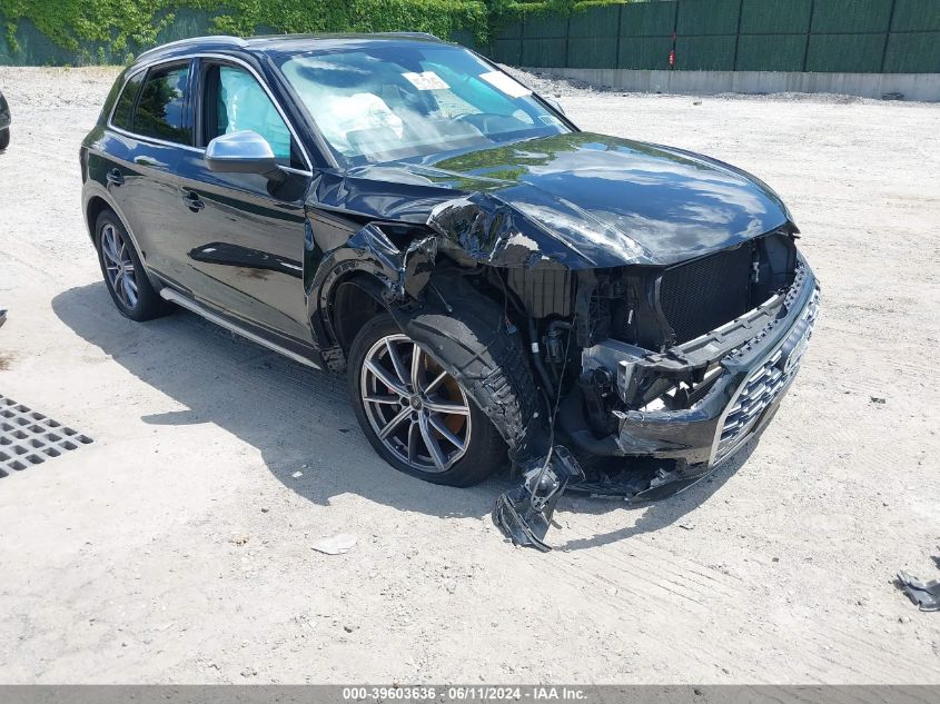 2022 AUDI SQ5 PREMIUM PLUS TFSI QUATTRO TIPTRONIC