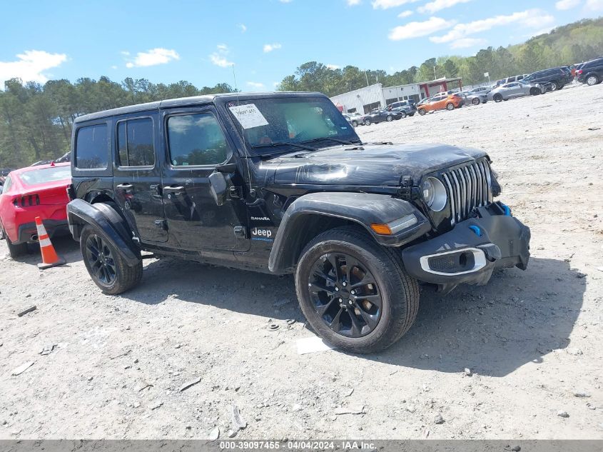 2023 JEEP WRANGLER 4XE SAHARA 4X4