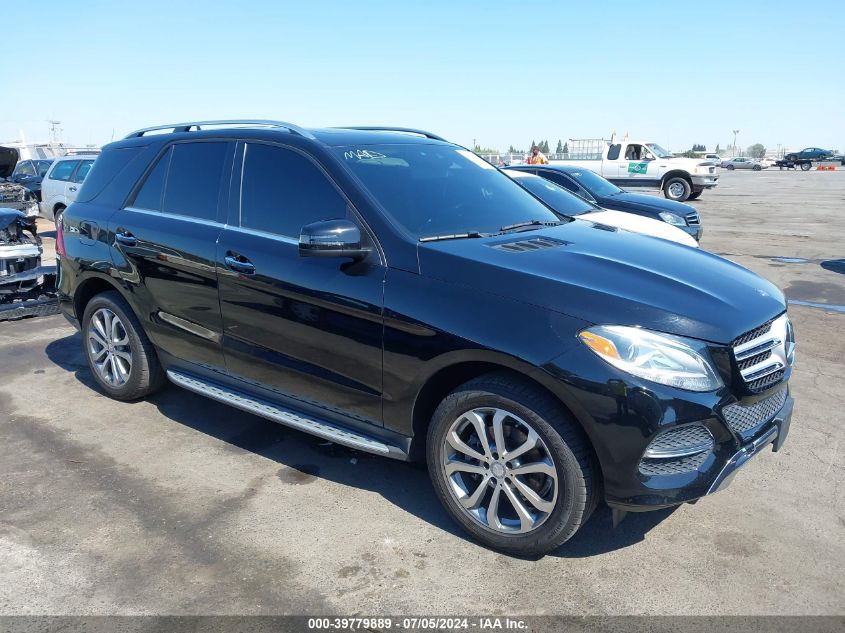 2016 MERCEDES-BENZ GLE 350 4MATIC