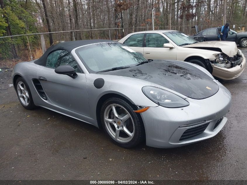 2018 PORSCHE 718 BOXSTER