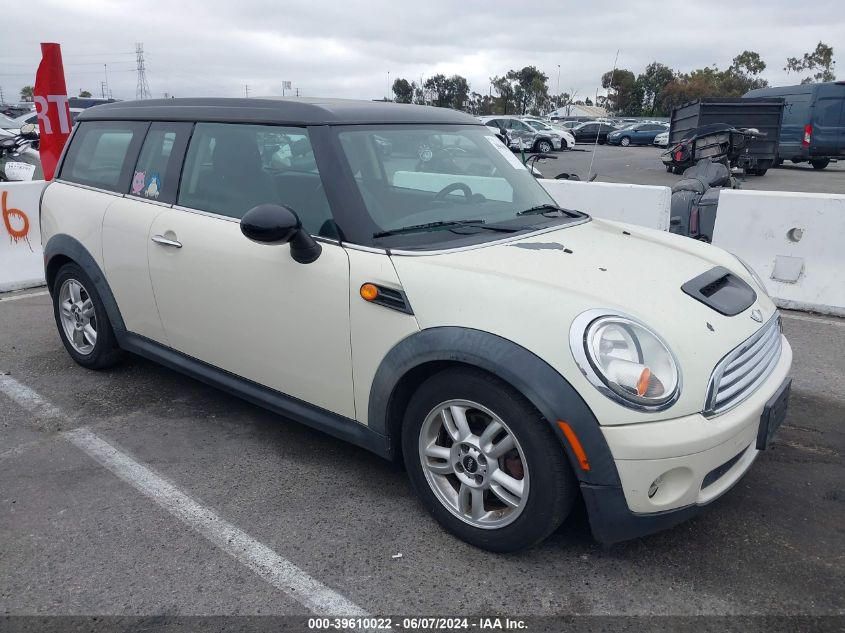 2012 MINI COOPER CLUBMAN