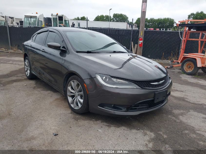 2015 CHRYSLER 200 S