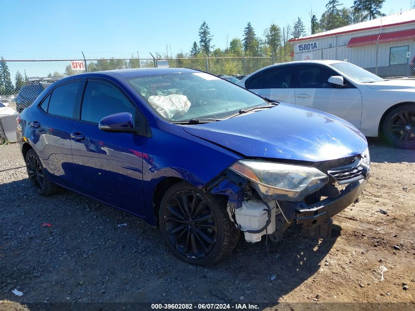 2014 TOYOTA COROLLA S PLUS