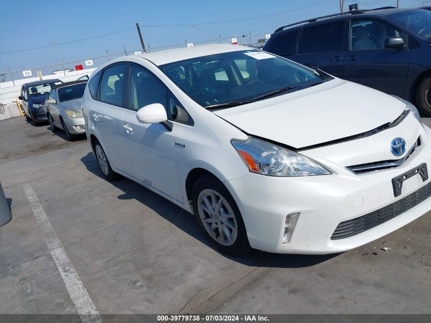 2013 TOYOTA PRIUS V THREE