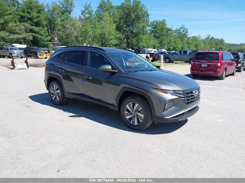 2024 HYUNDAI TUCSON HYBRID BLUE