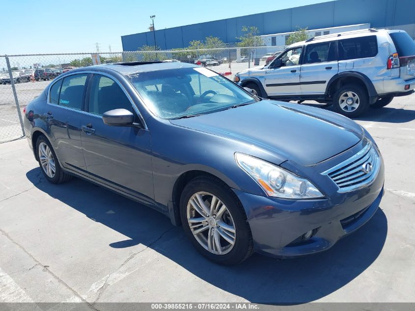 2010 INFINITI G37X