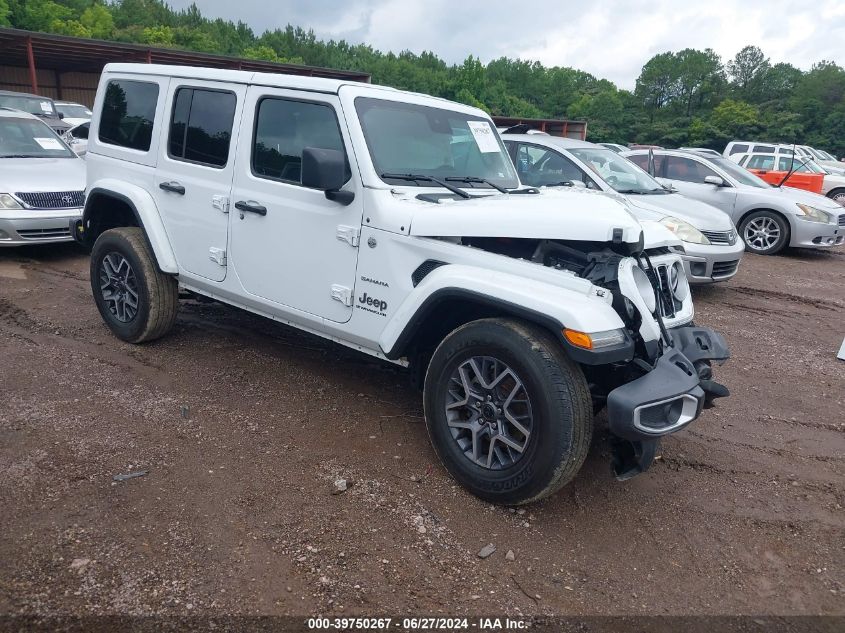 2024 JEEP WRANGLER 4-DOOR SAHARA 4X4