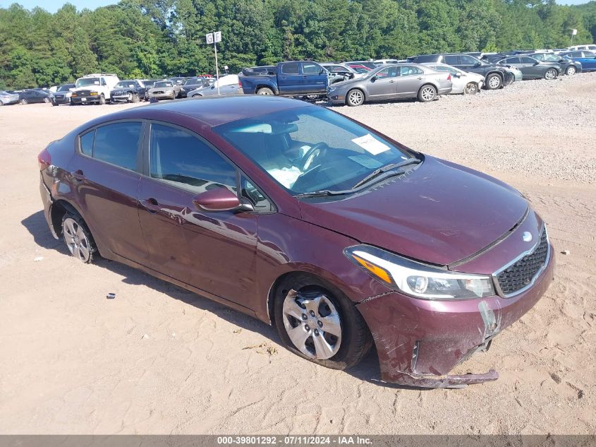 2017 KIA FORTE LX