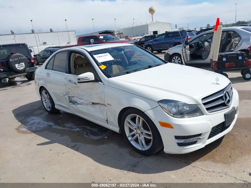 2012 MERCEDES-BENZ C 250 LUXURY/SPORT