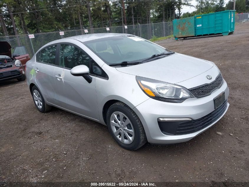 2016 KIA RIO LX