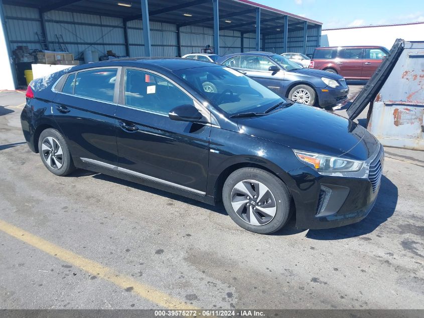 2019 HYUNDAI IONIQ HYBRID SEL