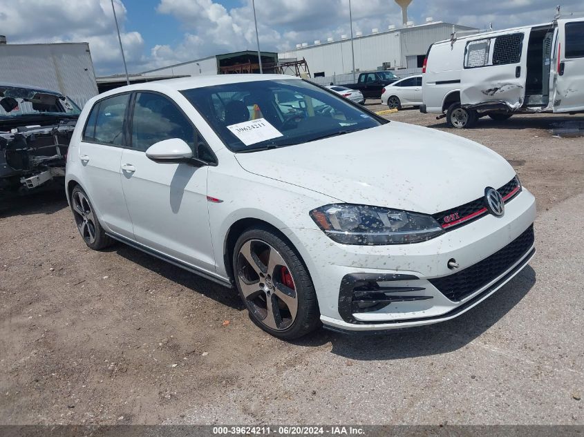 2019 VOLKSWAGEN GOLF GTI 2.0T AUTOBAHN/2.0T RABBIT EDITION/2.0T S/2.0T SE