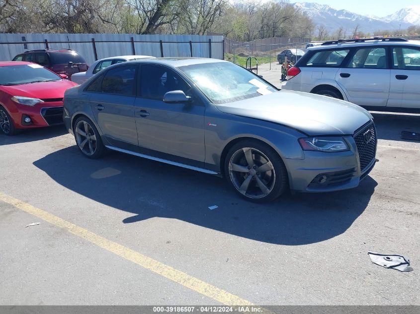 2012 AUDI S4 3.0 PREMIUM PLUS