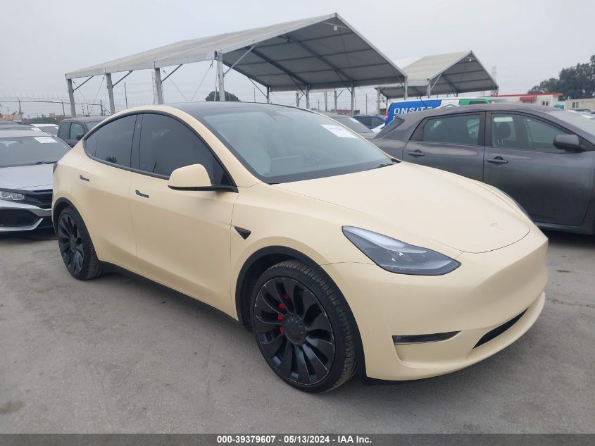 2022 TESLA MODEL Y PERFORMANCE DUAL MOTOR ALL-WHEEL DRIVE