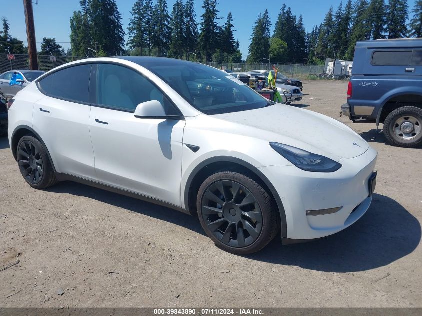 2021 TESLA MODEL Y STANDARD RANGE REAR-WHEEL DRIVE