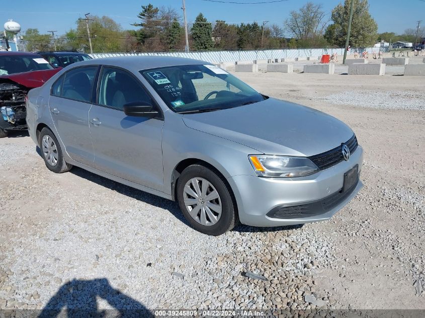 2014 VOLKSWAGEN JETTA 2.0L S