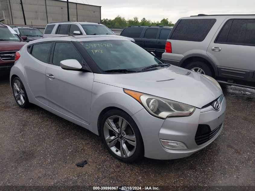 2012 HYUNDAI VELOSTER BASE W/GRAY