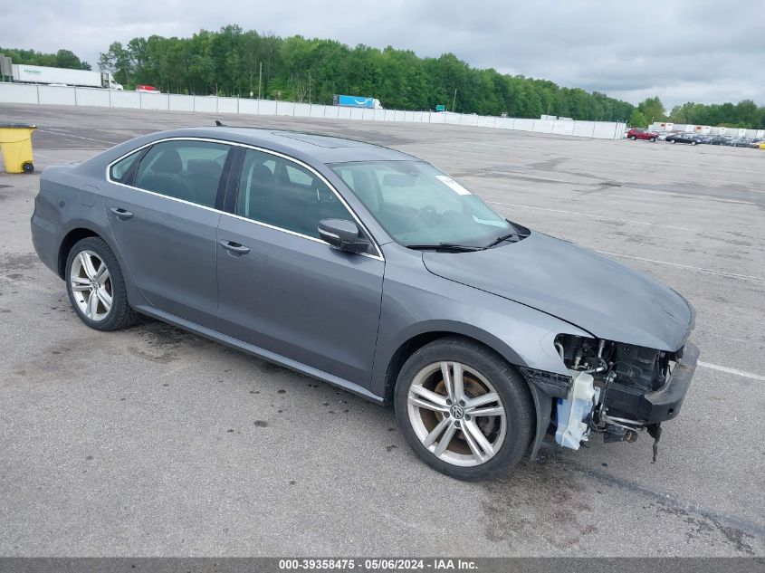 2015 VOLKSWAGEN PASSAT 2.0L TDI SE