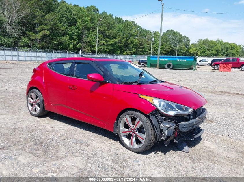 2013 HYUNDAI VELOSTER BASE W/BLACK