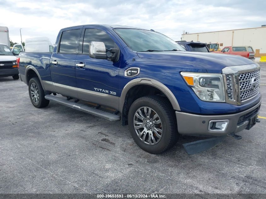 2016 NISSAN TITAN XD PLATINUM RESERVE DIESEL