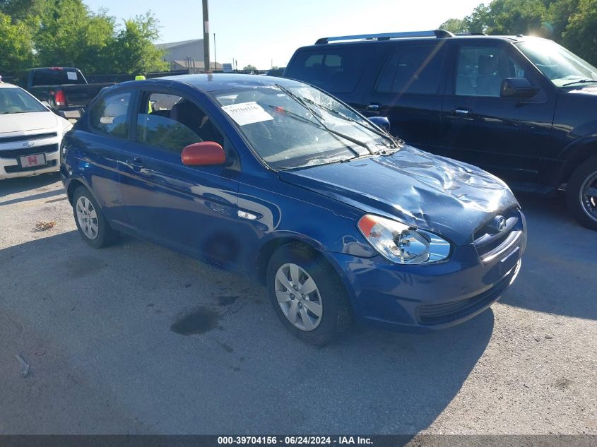 2010 HYUNDAI ACCENT GS