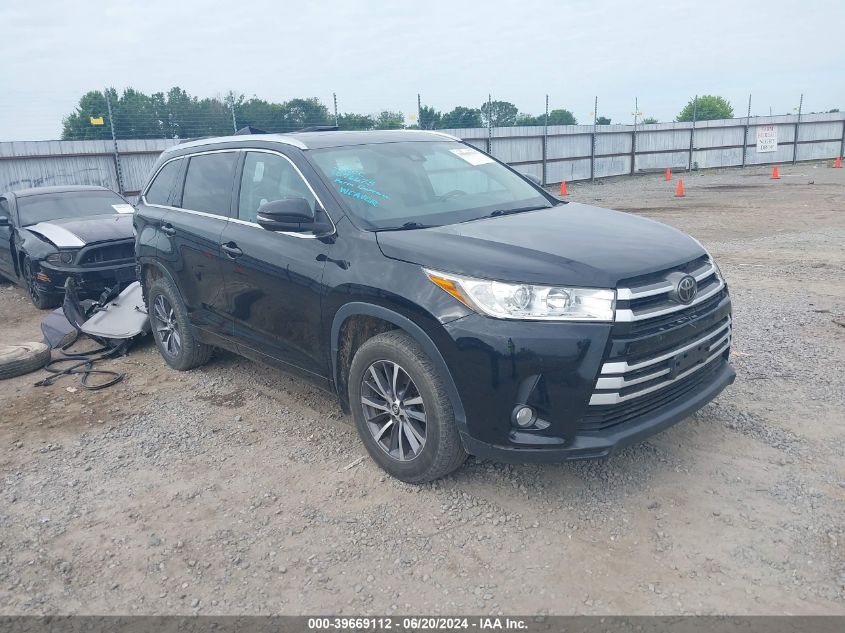 2018 TOYOTA HIGHLANDER XLE