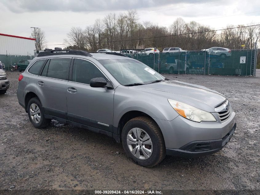 2010 SUBARU OUTBACK 2.5I