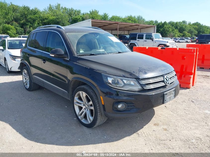 2012 VOLKSWAGEN TIGUAN SEL