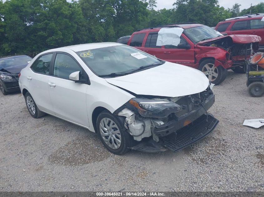 2019 TOYOTA COROLLA LE