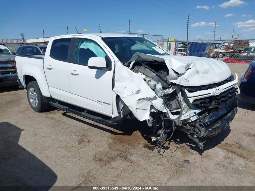 2022 CHEVROLET COLORADO 2WD  SHORT BOX LT