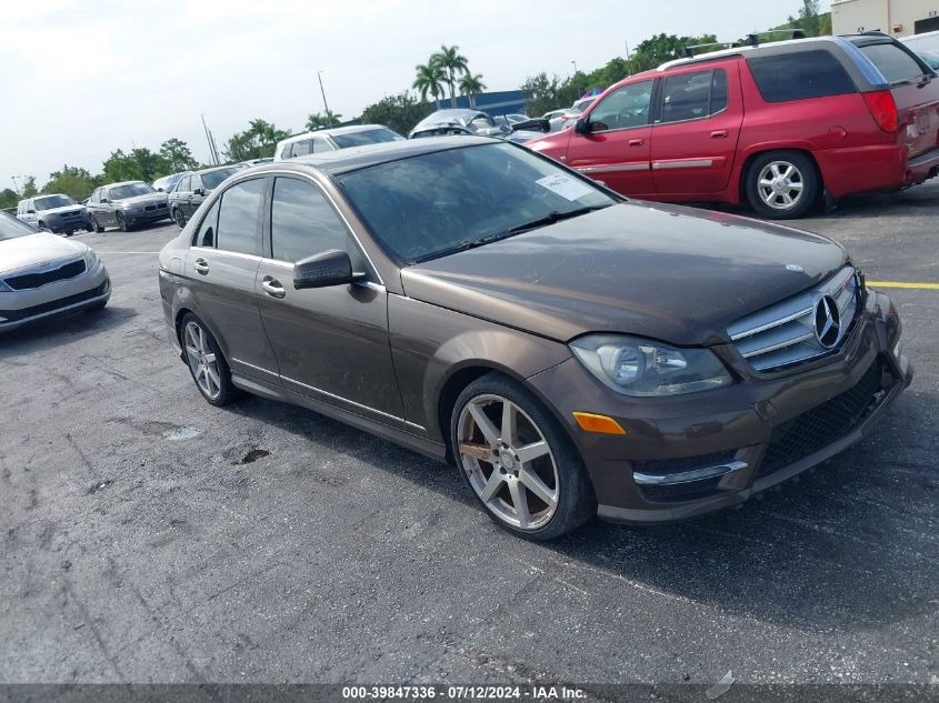 2013 MERCEDES-BENZ C 250 LUXURY/SPORT