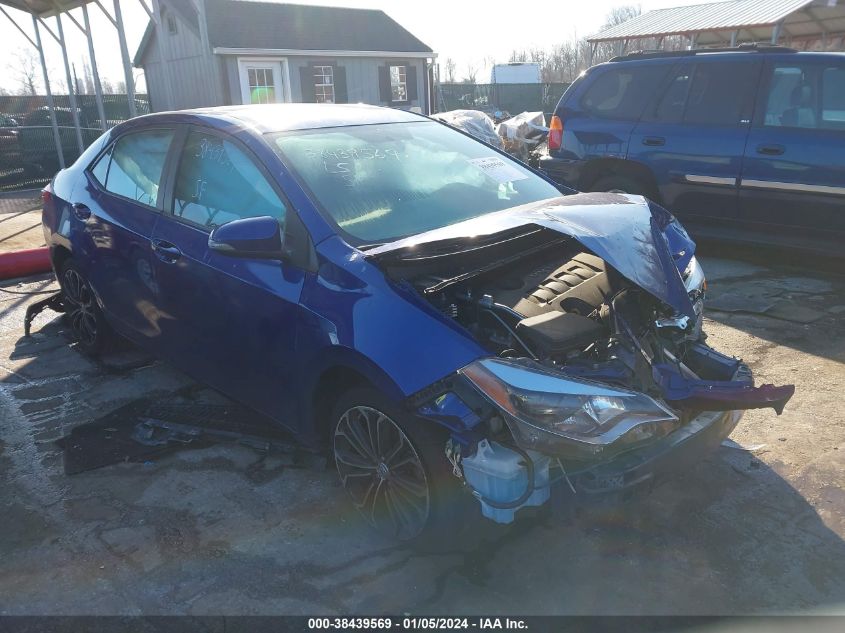 2016 TOYOTA COROLLA S PREMIUM