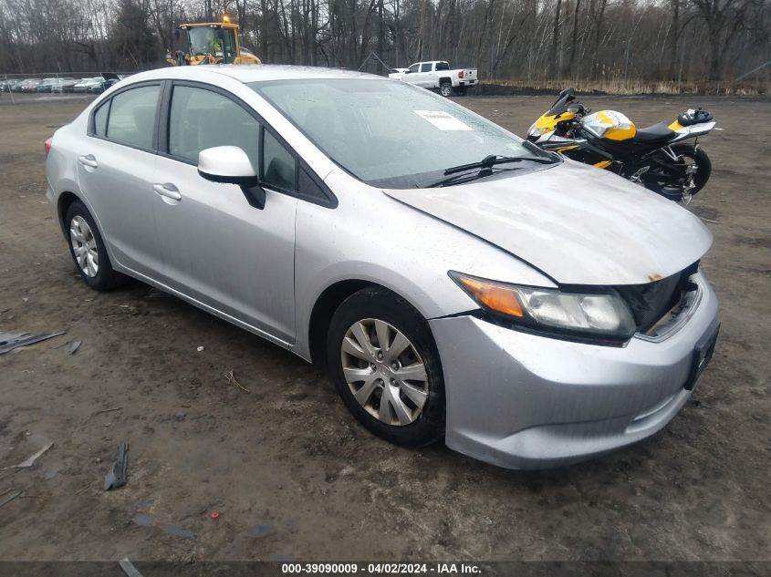 2012 HONDA CIVIC LX