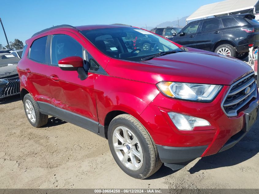 2019 FORD ECOSPORT SE