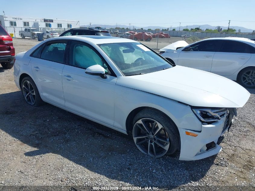 2019 AUDI A4 40 PREMIUM/40 TITANIUM PREMIUM