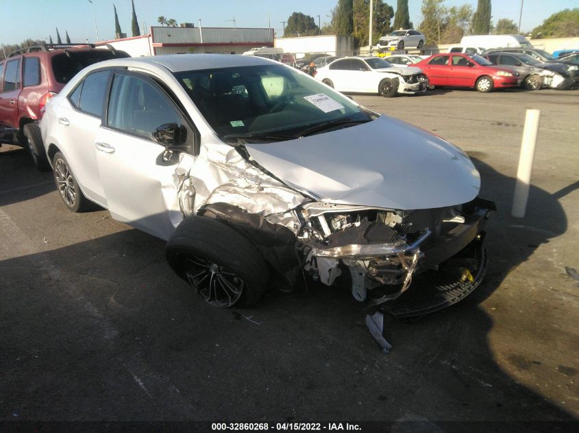 2016 TOYOTA COROLLA S PLUS