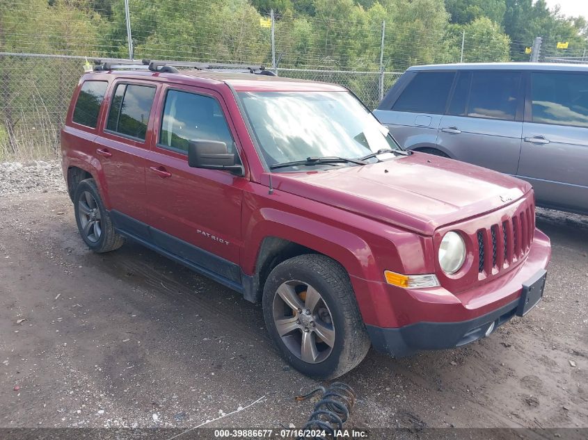 2016 JEEP PATRIOT HIGH ALTITUDE EDITION