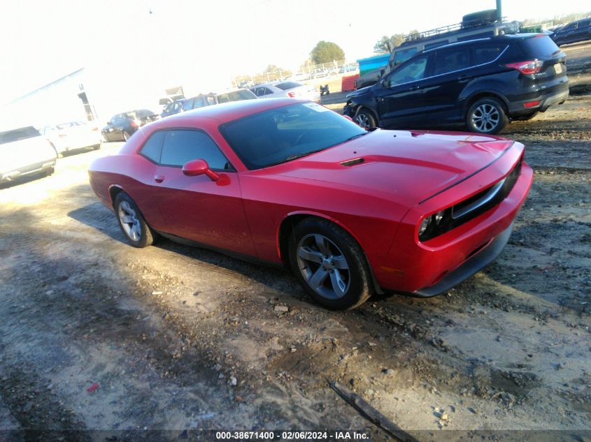 2013 DODGE CHALLENGER SXT