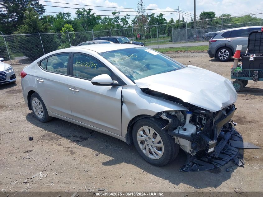 2018 HYUNDAI ELANTRA SE