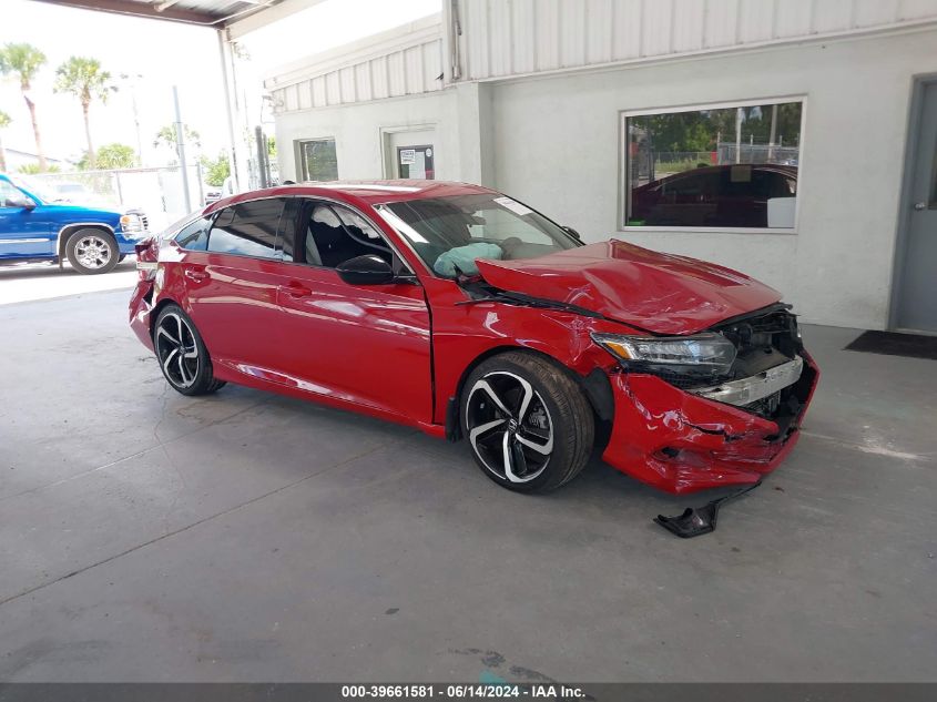 2021 HONDA ACCORD SPORT