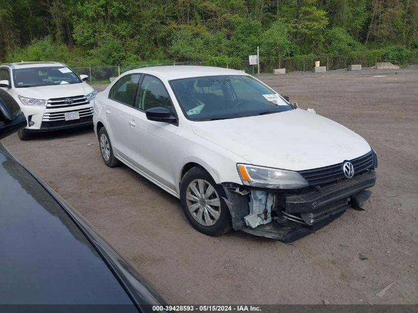 2014 VOLKSWAGEN JETTA 2.0L S