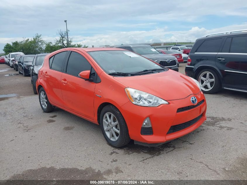 2013 TOYOTA PRIUS C TWO