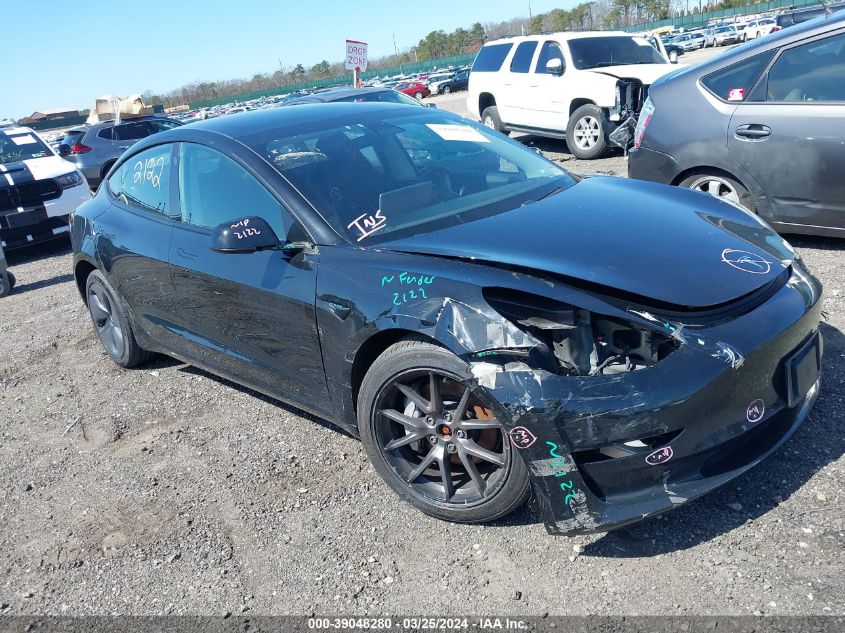 2021 TESLA MODEL 3 LONG RANGE DUAL MOTOR ALL-WHEEL DRIVE