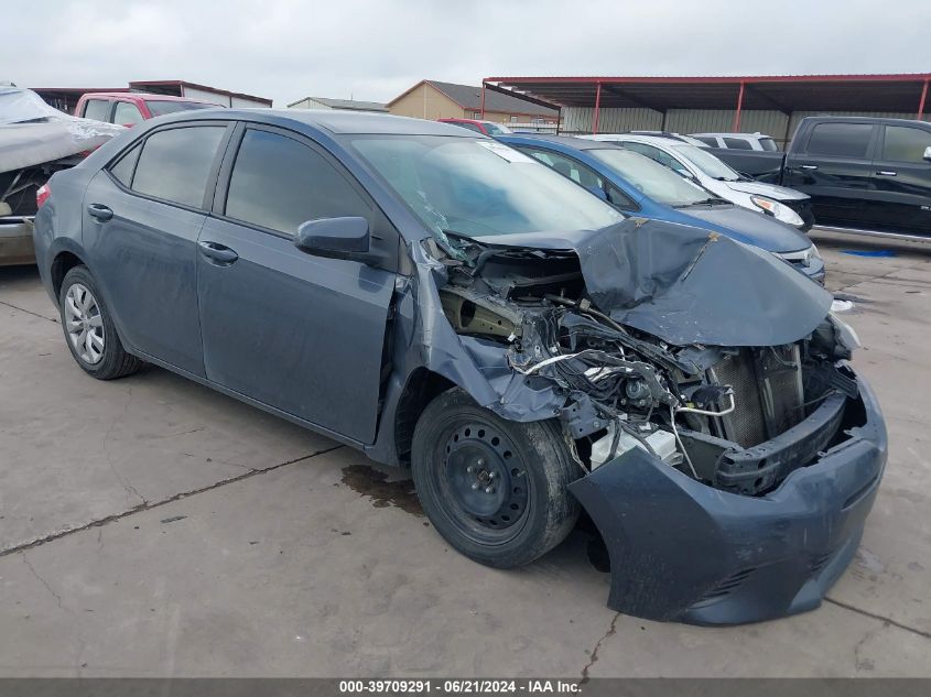 2016 TOYOTA COROLLA LE