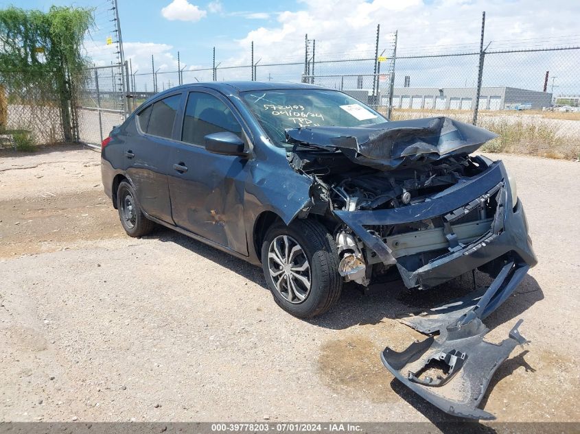 2016 NISSAN VERSA 1.6 S+